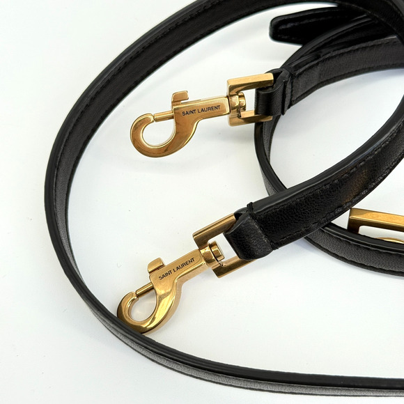 Saint Laurent Vanity Bag Handbag Shoulder Bag 2 Way Gaby Mini Lambskin Designer - Picture 10 of 16